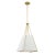 Modern Pair of Adaline Gold & White Pendants For Sale - Image 3 of 4