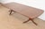 Henredon Georgian Banded Mahogany Double Pedestal Extension Dining Table, Newly Refinished For Sale - Image 12 of 12