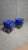 Blue Glass Bedside Tables by Justfurnituress, Set of 2 For Sale - Image 11 of 13