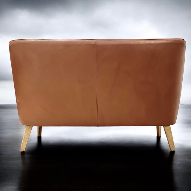 Model 53 Sofa in Cognac Leather by Arne Vodder, 1953 For Sale - Image 5 of 10