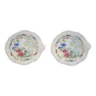 19th C Pair of Shaped Dishes For Sale
