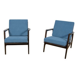 Mid-Century Modern Model 300-139 Armchairs from Swarzędz Factory, Poland, 1960s, Set of 2 For Sale