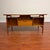 Striking Omann Jun model 75 mid-century teak desk, perfect for playing center stage in any room as it looks spectacular...