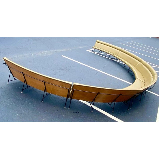 Midcentury Gettysburg University Hatter Planetarium Benched Seating For Sale - Image 4 of 11