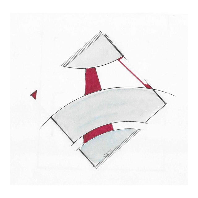 1991 Charles Dudley Modern Abstract Painting For Sale