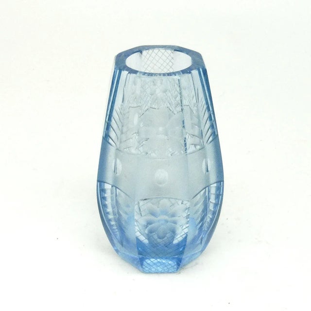 Art Deco Vase, Tschechoslovakei, 1950s, in Very Good conditions. Designed 1950 to 1959