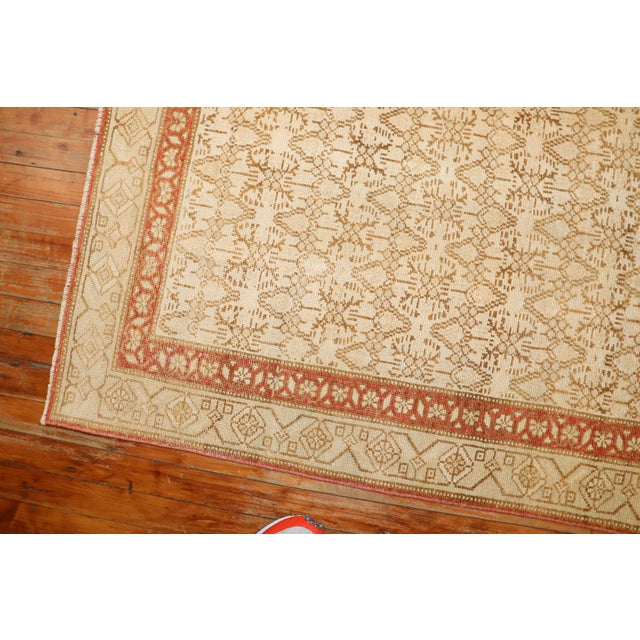 Mid 20th Century Persian Serab Runner - 3' x 10'1" For Sale - Image 10 of 18