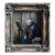 Antique German Monk Violinist Oil Painting Signed Max Scholz For Sale