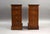 A charming pair of Victorian mahogany bedside chests, each fitted with four graduated drawers retaining attractive brass...