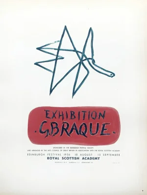 Braque Lithograph 9 Expo Braque Art in Posters
