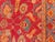 Early 20th Century Traditional Design Antique Turkish Oushak Rug in Red, Blue and Marigold For Sale - Image 5 of 9