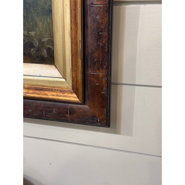 Green 20th Century French Oil Painting For Sale - Image 8 of 10