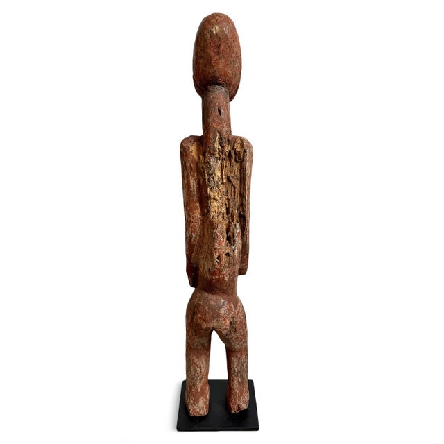 Tribal Antique Rare Bena Lulua Female Ancestor Figure For Sale - Image 3 of 13