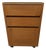 Mid-Century Modern Teak Desk Cabinets & Stand-Alone 2-Drawer Teak Box For Sale