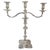 Antique Edwardian Sterling Silver Candelabra by Thomas A. Scott, Sheffield, 1902 For Sale - Image 13 of 13