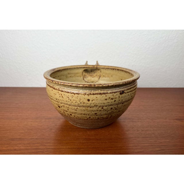 Mid-Century Modern British Studio Pottery Bowl by Richard Batterham, 1960s For Sale - Image 15 of 18