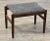 Rosewood Mid Century Modern Ottoman For Sale - Image 9 of 9
