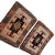 Textile 1970s Turkish Oushak Handmade Miniature Rugs - a Pair For Sale - Image 7 of 8