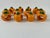 American Vintage Pumpkin Ceramic Napkin Rings - Set of 11 For Sale - Image 3 of 8