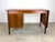 Mid Century Danish Modern Style Teak Drop Leaf Desk Restored For Sale - Image 9 of 12