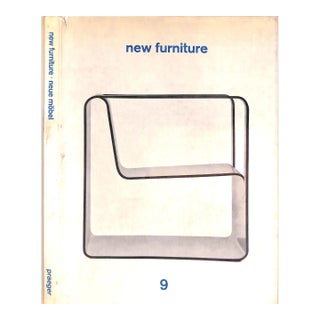 "New Furniture 9 Neue Mobel" 1969 Kaspar, Elke [Text] For Sale