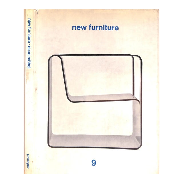 "New Furniture 9 Neue Mobel" 1969 Kaspar, Elke [Text] For Sale