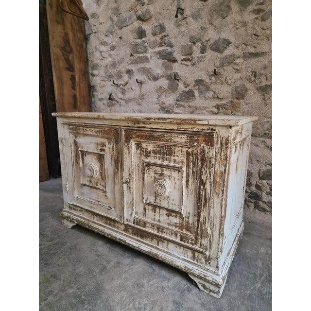 Antique French Pine Buffet Cabinet, 1870s For Sale - Image 17 of 18