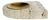 Travertine and Brass Ashtray, France, 1960s For Sale