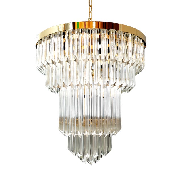Vintage Murano Chandelier, 1970s For Sale