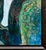 Large Scale Vintage Expressionist Oil on Canvas Singing Man Portrait Painting For Sale - Image 9 of 13