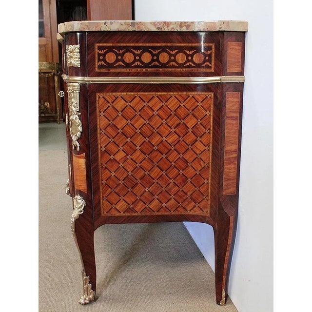 Late 19th Century Dresser in Marquetry For Sale - Image 10 of 18