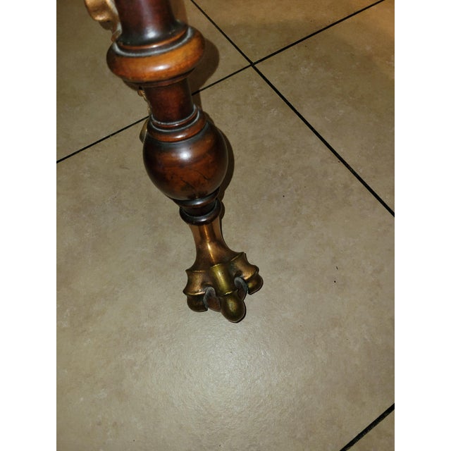 American 19th Century Merklen Brothers Mahogany Parlor Table. For Sale - Image 3 of 6