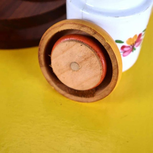 Ceramic Jars by Franco Pozzi, Set of 5 For Sale - Image 5 of 12