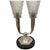 French Art Deco Floral Table Lamp For Sale - Image 12 of 12
