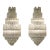 Large Quadriedri Glass Murano Sconces from Venini, 1960s, Set of 2 For Sale - Image 6 of 7