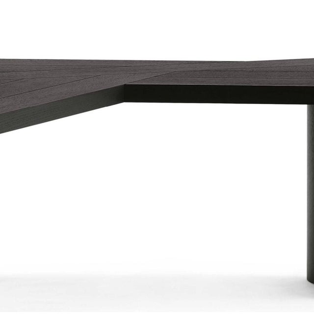 Ventaglio Black Oak Work Table by Charlotte Perriand for Cassina For Sale - Image 6 of 11