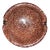 Murano Copper Fleck Bowl For Sale