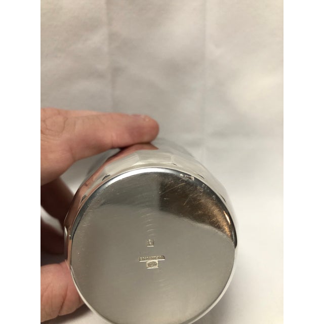 Christofle Mid 20th Century Christofle Art Deco Silver Plate Cup For Sale - Image 4 of 4