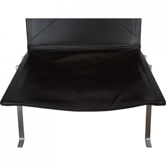 Pk-22 in Brown Leather from Poul Kjærholm For Sale - Image 6 of 18