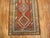 Antique Zabihi Collection Tribal Geometric Persian Runner - 3'4" x 13'2" For Sale In New York - Image 6 of 10