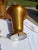 Metal Vintage Gold Aluminum Table Lamps, 1970, Set of 2 For Sale - Image 7 of 11