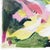 Spring Gathering by the Garden - Colorful Expressive Floral Painting on Paper Original Artwork by Kellie Newsome For Sale - Image 4 of 6