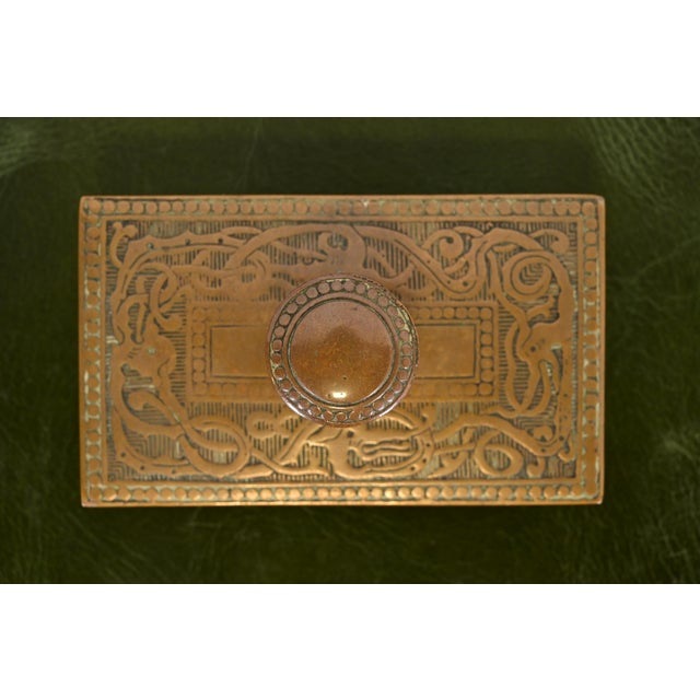 Early 20th Century Marshall Field & Co. Antique Viking Bronze Rocker Blotter, Circa 1910 For Sale - Image 5 of 11