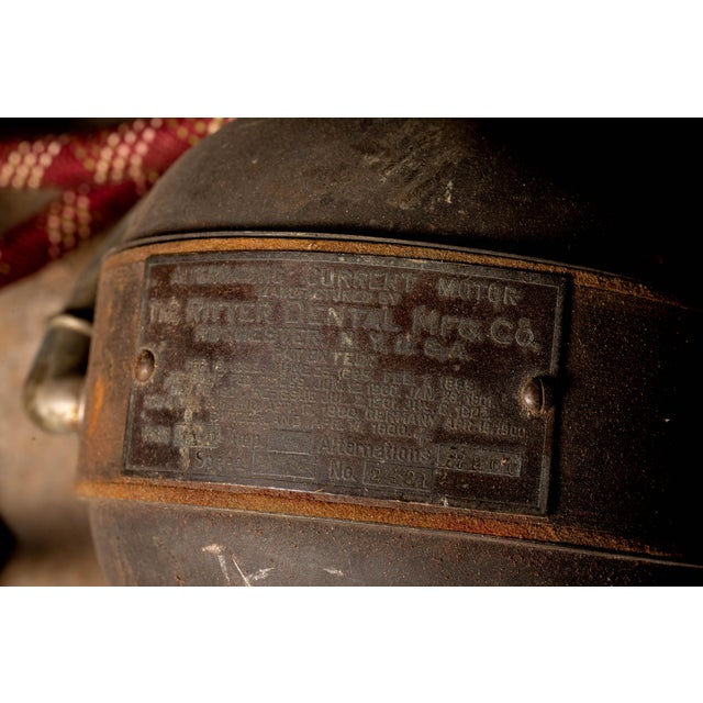 Copper Late 19th Century N-O-S Japanned Copper Dental Drill by Ritter For Sale - Image 8 of 10