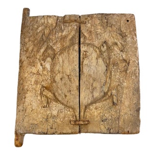 Early 20th Century Dogon Granary Door Mali For Sale