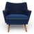 Cocktail Chair in Blue from MCM, 1950 For Sale - Image 4 of 18