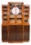 Cubist Bookcase with Marquetry, 1930 For Sale