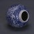 Add a touch of timeless elegance to your home with this vintage blue and white porcelain jar. This decorative vessel...