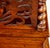 Antique English Victorian Pierced Burl Walnut Music Canterbury For Sale - Image 9 of 11