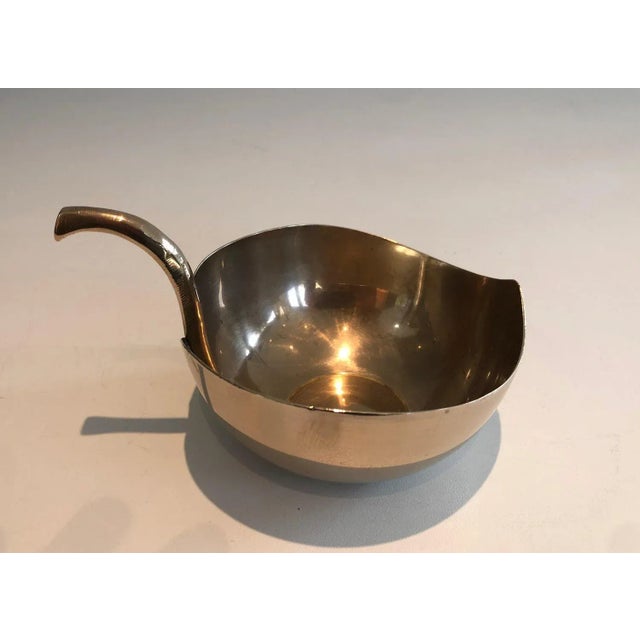 Circa 1970 French Brass Leaf Vide-Poche For Sale - Image 9 of 13